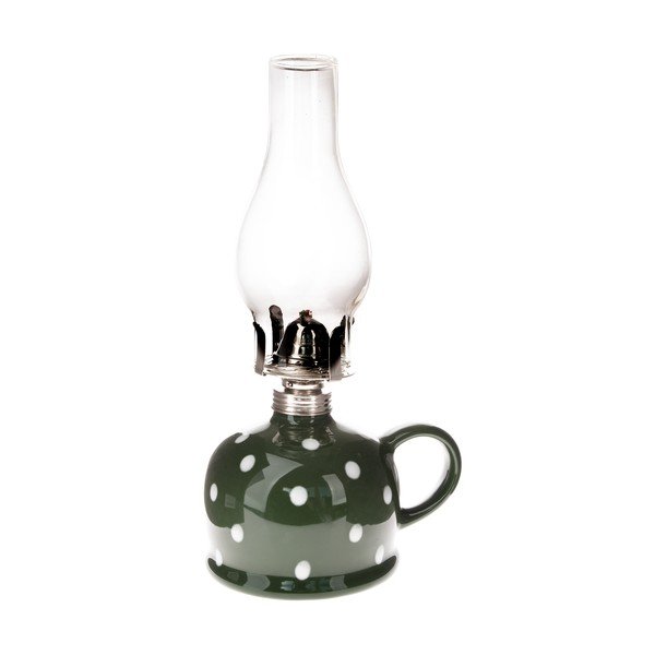 Keraamiline petrooleumilamp (kõrgus 28 cm) - Dakls