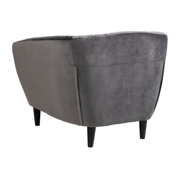 Tumehall sametist tugitool Ria - Actona-image-1