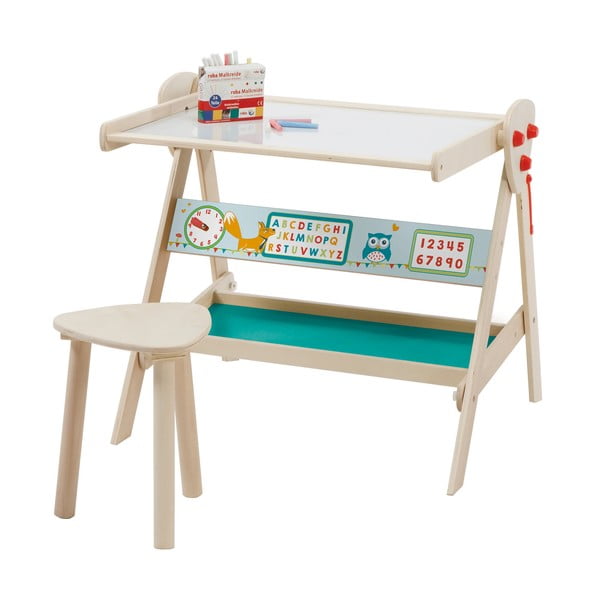 Laste tahvel taburetiga Fuchs & Eule - Roba-image-2