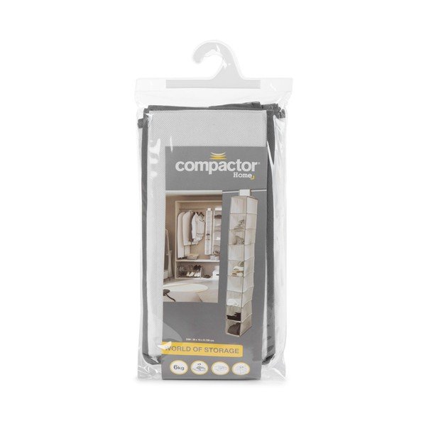 Rippuv riidest korrastaja garderoobi Novara - Compactor-image-3
