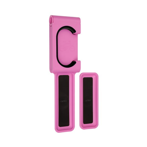 Designový držák na kolo Endo, růžový