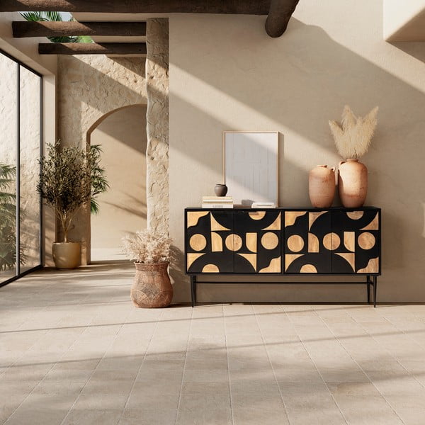 Must mangopuidust kummut 175x90x40 cm Navya - MOME-image-1