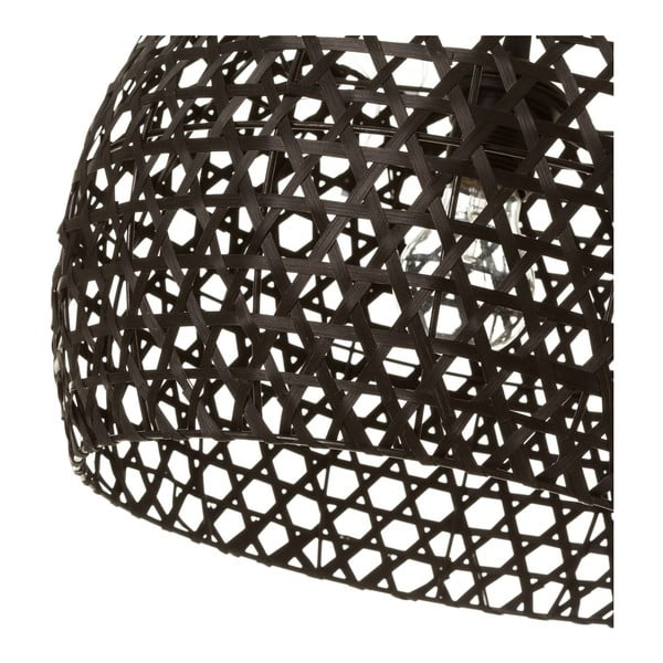 Must bambusest laevalgusti bambusevarjundiga ø 35 cm - Casa Selección-image-2