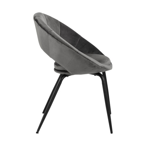 Tumehall sametist söögitool Julia - Actona-image-3