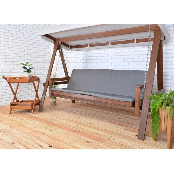 Hall-pruun puidust aiakiik Adelaida - Rojaplast-image-2