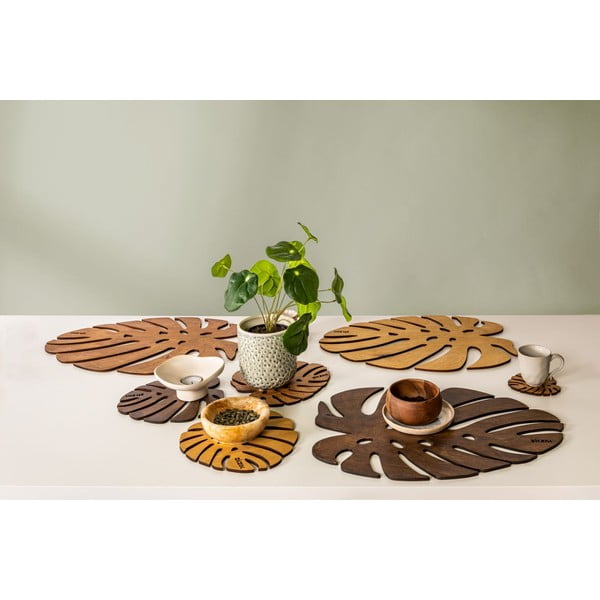 Puidust taldrikutäis 45x33 cm - ZicZac-image-2