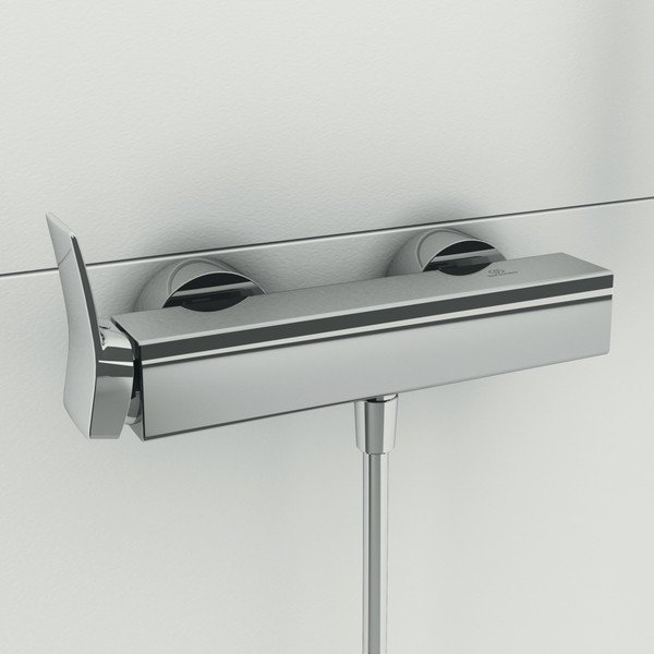 Läikiv hõbedane seinasegisti Conca - Ideal Standard-image-4