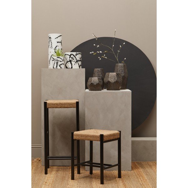 Must/naturaalsest pöögipuidust baaritool (istme kõrgus 72 cm) Bandar - Premier Housewares-image-3