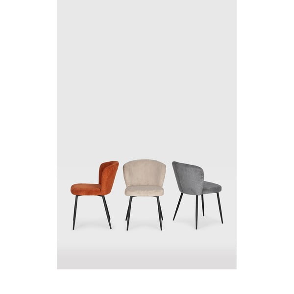 Hallid velvetist söögitoolid 4tk komplektis Megan - Marckeric-image-1