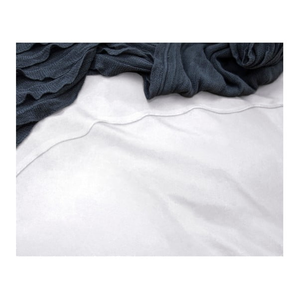 Bílé povlečení z mikroperkálu na jednolůžko Sleeptime Monte Carlo, 140 x 200 cm-image-3