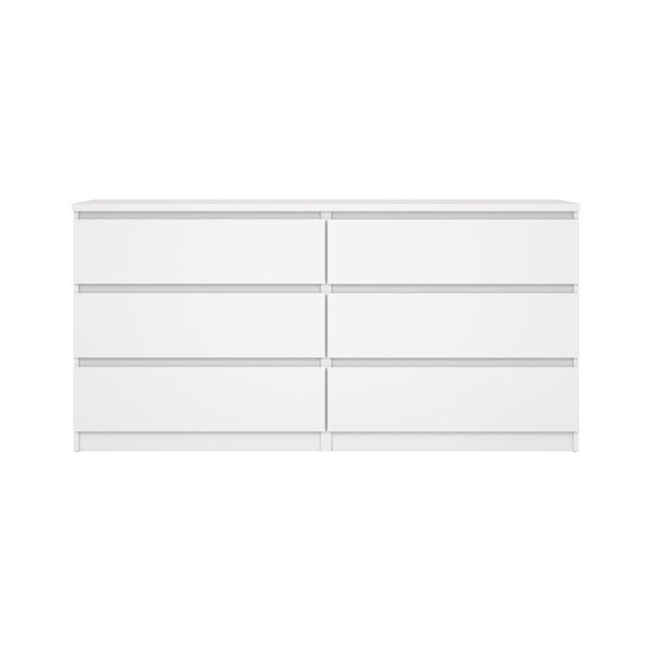 Valge kummut 154x76x50 cm Naia - Tvilum-image-2
