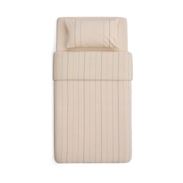 Beež orgaanilisest puuvillast laste voodipesu  150x220 cm Indani - Kave Home