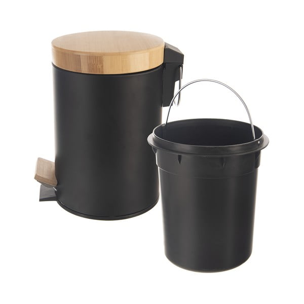 Pedaaliga metallist prügikast 3 l - Orion-image-2