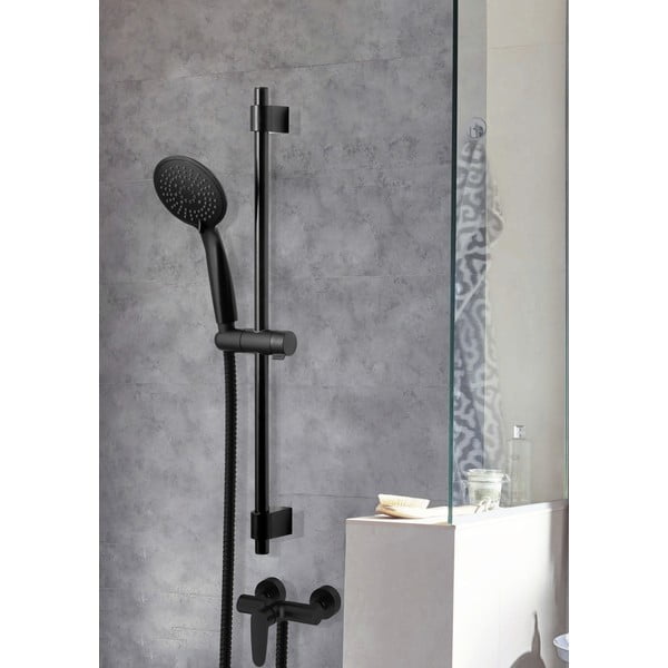 Mustast roostevabast terasest dušikomplekt 66cm Young - Wenko-image-1