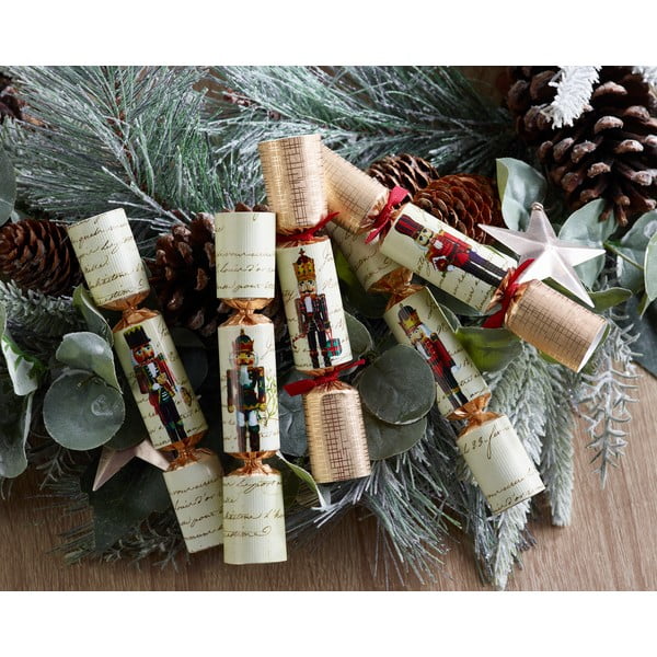 Jõulukrakkerid 8tk komplektis Nutcracker - Robin Reed-image-1