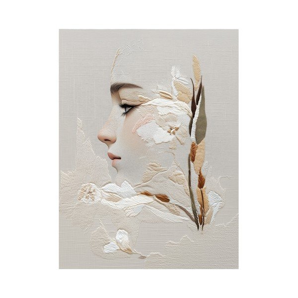 Maal 60x80 cm Stitched Bloom - Styler