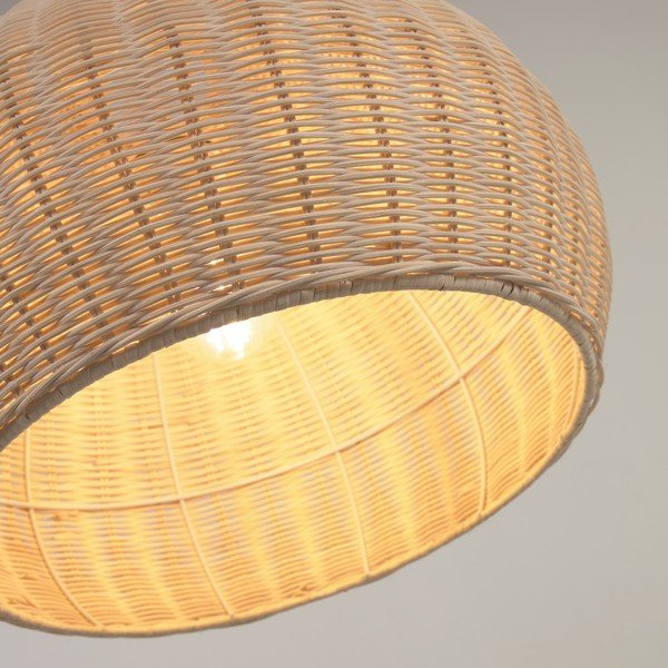 Naturaalset värvi rotangist lambivarju ø 45 cm Deyarina - Kave Home-image-1