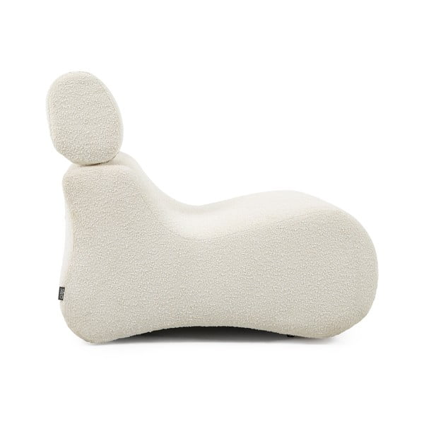 Kreemjas tugitool Club - Kave Home-image-3