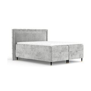 Helehall vedruvoodi koos panipaigaga 200x200cm Voyage - Maison de Rêve