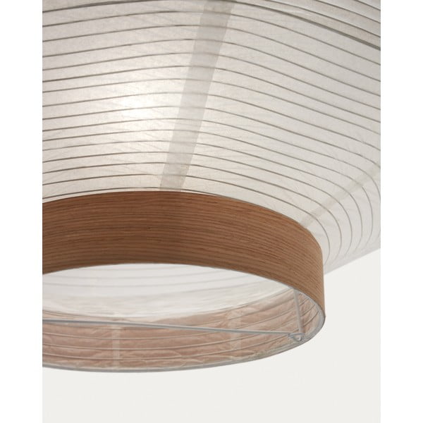 Valge lambivari ø 55 cm Hila - Kave Home-image-4