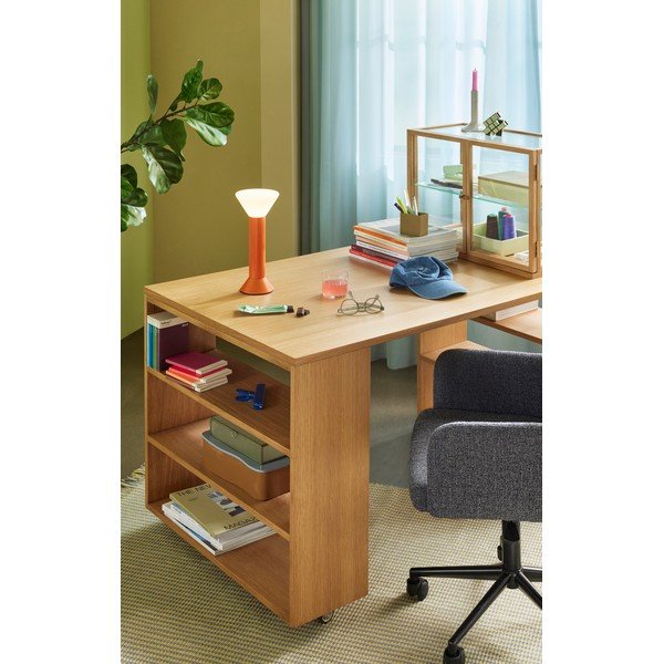 Tammepuust töölaud 80x140 cm Utility - Hübsch-image-1