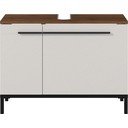 Halli ja beeži värvi kapi all pähklipuust 80x59 cm Yonkers - Germania