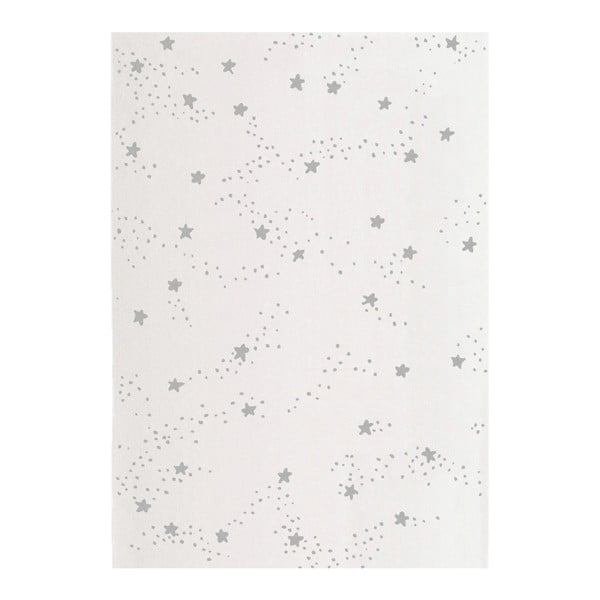 Krémový koberec se šedými detaily Art For Kids Constellation, 160 x 230 cm
