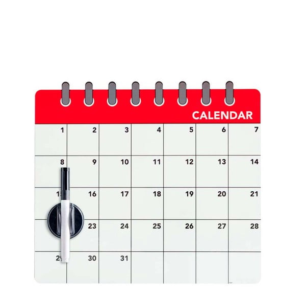 Magnettahvel külmkapil Calendar - Balvi