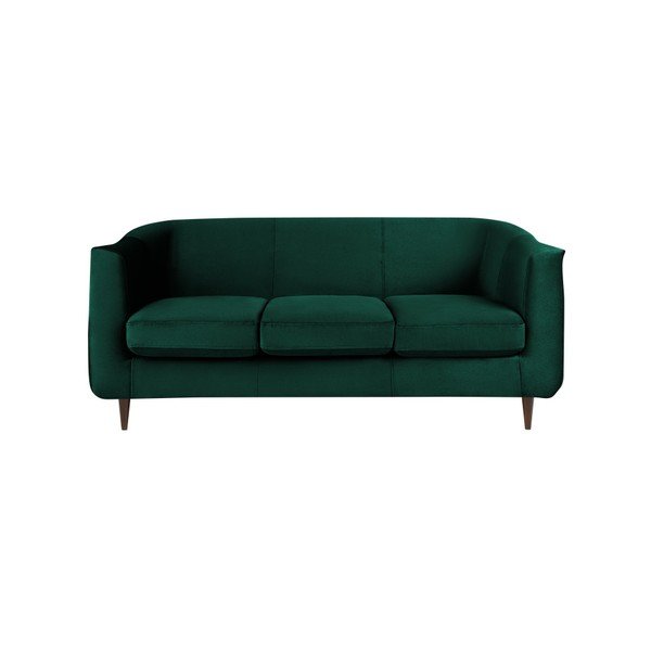 Tmavě zelená pohovka Kooko Home Glam, 175 cm-image-4