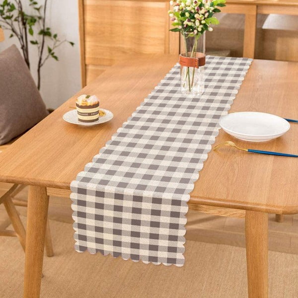 Ruuduline linik 45 x 140 cm - Minimalist Cushion Covers-image-1