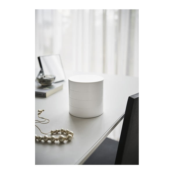 Valge kerega ehtekarp , ⌀ 10 cm Tower - YAMAZAKI-image-2