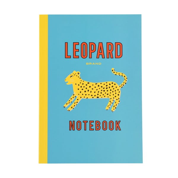 Märkmik 60 lehekülge A5 formaadis Leopard - Rex London