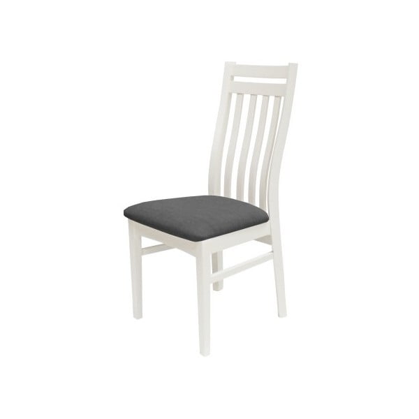 Bílo-antracitová jídelní židle Canett Geranium