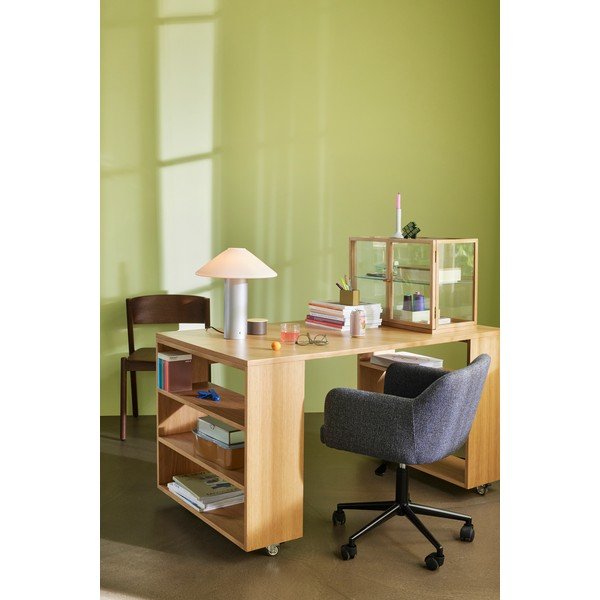 Tammepuidust vitriinkapp 60x42x32 cm Poetic - Hübsch-image-3