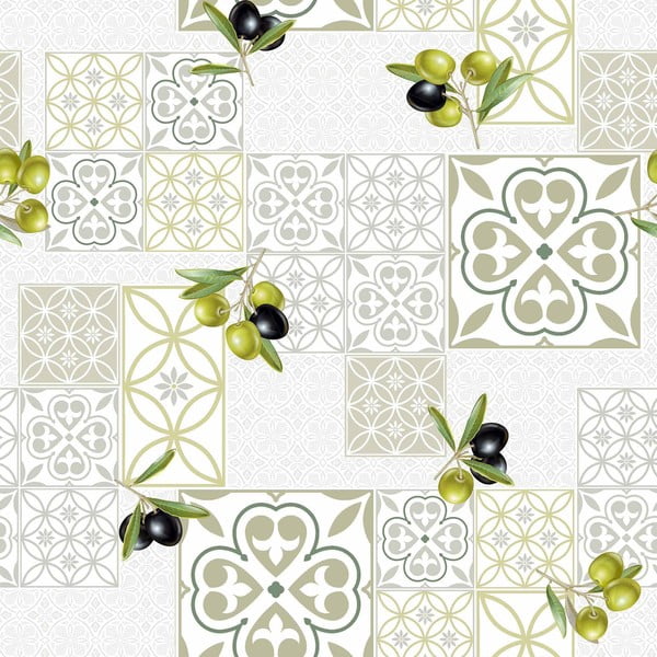 Pestav PVC laudlina ø 160 cm Andalousie - douceur d'intérieur-image-1