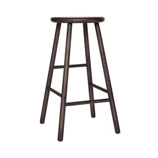 Tumeda naturaalse värvi saarepuust baaritool (istme kõrgus 65 cm) Moto - OYOY Living Design