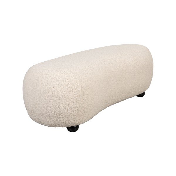 Kreemjas polsterdatud buklee-kangast pink Noxx - White Label-image-2