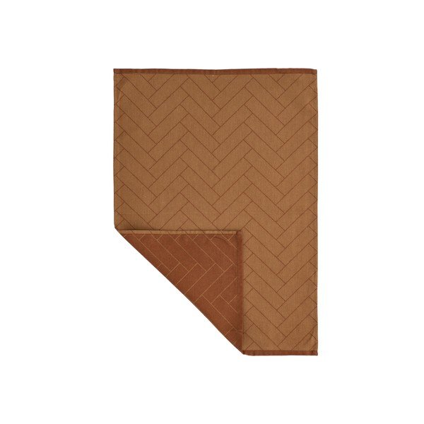 Pruun puuvillane köögirätik, 50 x 70 cm Tiles - Södahl-image-2