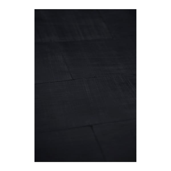 Černý koberec z pravé kůže Fuhrhome Athens, 120 x 180 cm-image-1