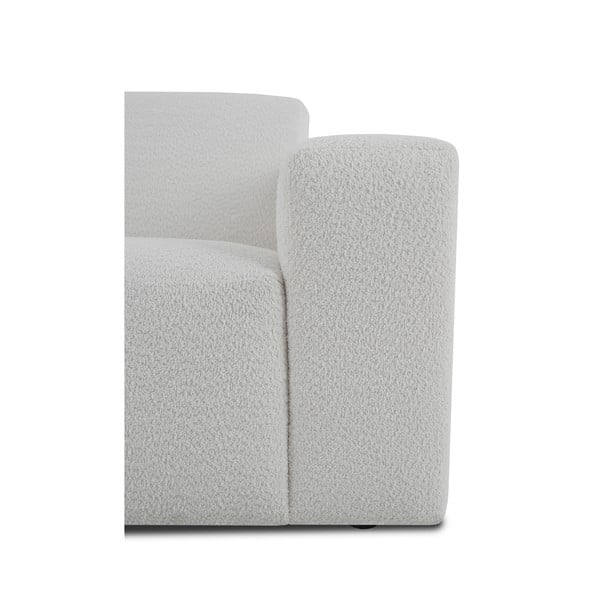 Valge bukleekangast diivan 228 cm Roxy - Scandic-image-4