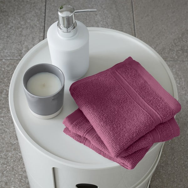 Tumeroosad froteerätikud 2tk komplektis 30x30 cm Zero Twist - Catherine Lansfield-image-1