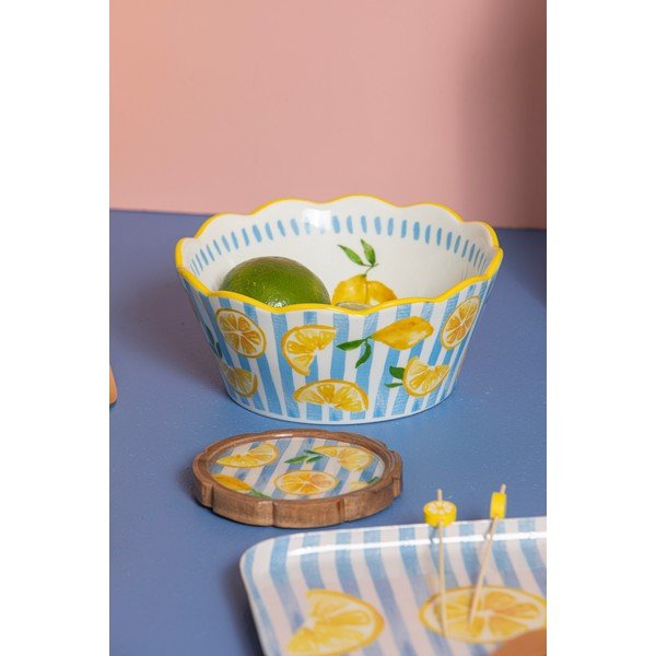 Kollane/helesinine kauss ø 16 cm Capri - Ladelle-image-1