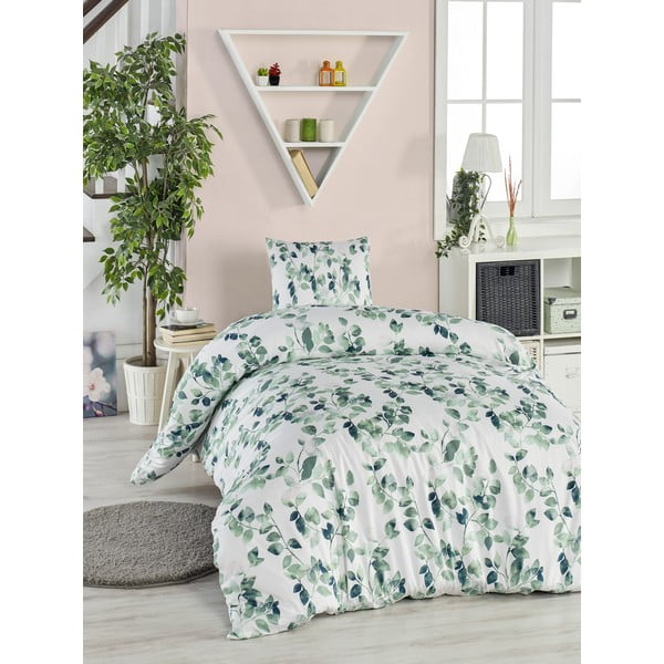 Voodipesu üheinimesevoodile Ranforce puuvillast Sabine Green, 140 x 200 cm. - Mijolnir-image-2