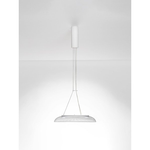Mattvalge alumiiniumist LED-rippvalgusti akrüülklaasist varjuga, ø 40 cm Mantle - Nova Luce-image-4