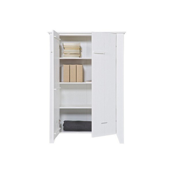 Bílá dřevěná komoda WOOOD Joep-image-2