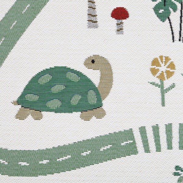 Kreem laste mänguvaip 123x180 cm Garden Life - Nattiot-image-3