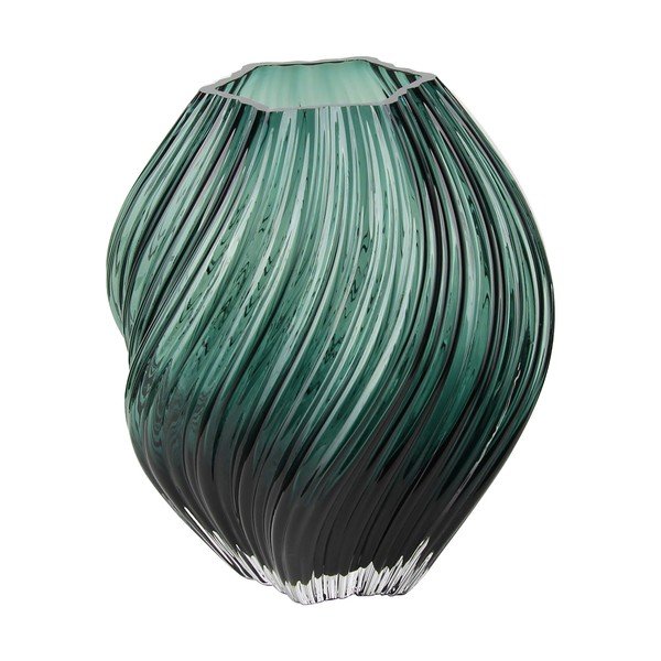 Tumeroheline klaasist käsitöövaas (kõrgus 23 cm) - House Nordic
