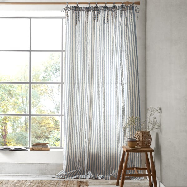 Sinine kardin 140x183 cm Zanzibar Stripe - Pineapple Elephant-image-1