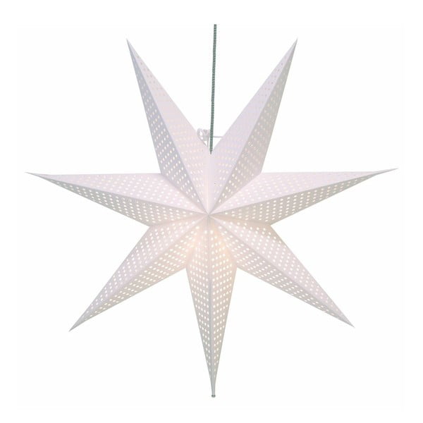 Závěsná svítící hvězda Huss White, 60 cm