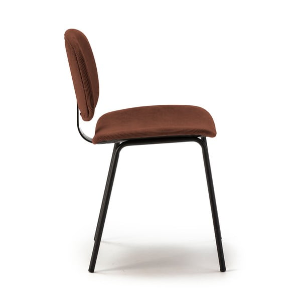 Burgundia värvi söögitoolid 2tk komplektis Arus - Marckeric-image-3